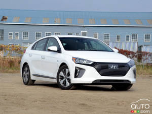 Essai de la Hyundai IONIQ Électrique Plus 2018